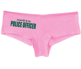 Property Of My Police Officer - Pink Boy Short