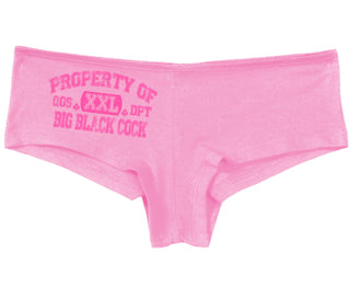 Property Of Big Black Cock - Queen Of Spades - Pink Boy Short