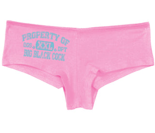 Property Of Big Black Cock - Queen Of Spades - Pink Boy Short