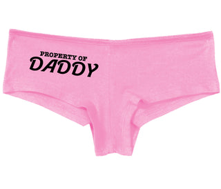 Property Of Daddy - Pink Boy Short