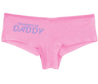 Property Of Daddy - Pink Boy Short