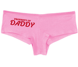 Property Of Daddy - Pink Boy Short