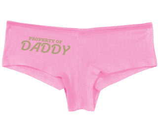 Property Of Daddy - Pink Boy Short