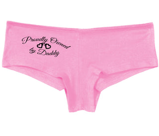 Proudly Owned By Daddy - Pink Boy Short