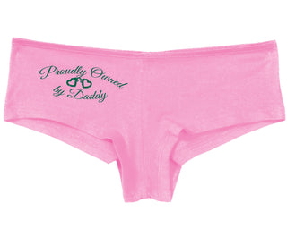 Proudly Owned By Daddy - Pink Boy Short