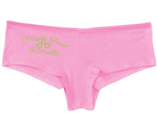 Proudly Owned By Daddy - Pink Boy Short