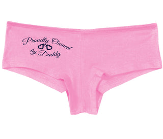 Proudly Owned By Daddy - Pink Boy Short