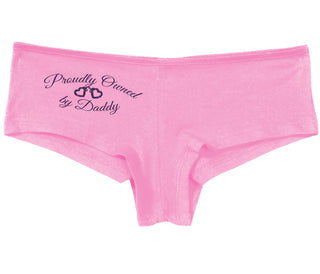 Proudly Owned By Daddy - Pink Boy Short