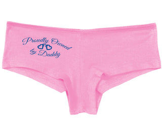 Proudly Owned By Daddy - Pink Boy Short