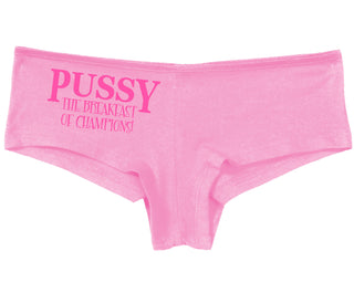 Pussy The Breakfast Of Champions - Pink Boy Short