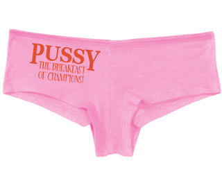 Pussy The Breakfast Of Champions - Pink Boy Short