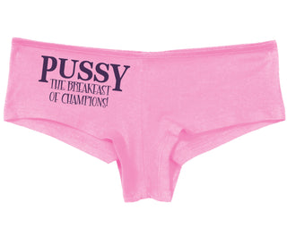 Pussy The Breakfast Of Champions - Pink Boy Short