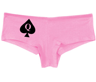 Queen Of Spades Logo - Pink Boy Short