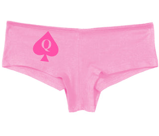 Queen Of Spades Logo - Pink Boy Short