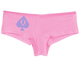 Queen Of Spades Logo - Pink Boy Short