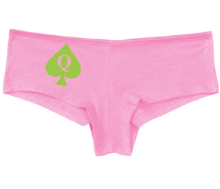 Queen Of Spades Logo - Pink Boy Short