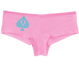 Queen Of Spades Logo - Pink Boy Short