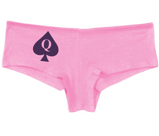 Queen Of Spades Logo - Pink Boy Short
