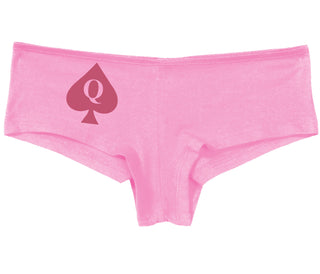 Queen Of Spades Logo - Pink Boy Short