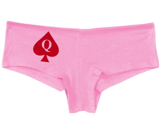 Queen Of Spades Logo - Pink Boy Short