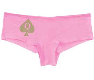 Queen Of Spades Logo - Pink Boy Short