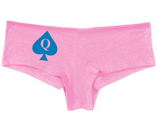Queen Of Spades Logo - Pink Boy Short