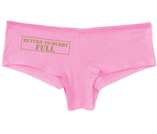 Return to Hubby Full - Pink Boy Short