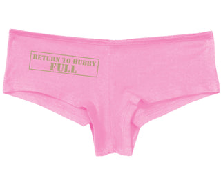 Return to Hubby Full - Pink Boy Short