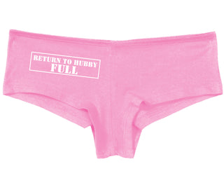 Return to Hubby Full - Pink Boy Short