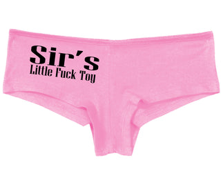 Sir's Little Fuck Toy - Pink Boy Short