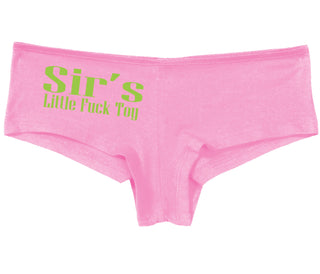 Sir's Little Fuck Toy - Pink Boy Short