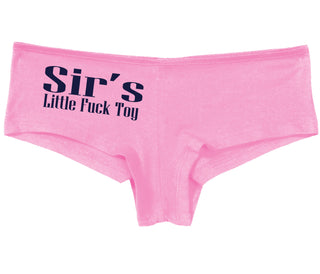 Sir's Little Fuck Toy - Pink Boy Short