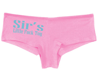 Sir's Little Fuck Toy - Pink Boy Short