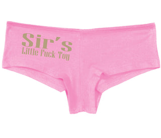 Sir's Little Fuck Toy - Pink Boy Short