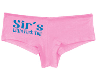 Sir's Little Fuck Toy - Pink Boy Short