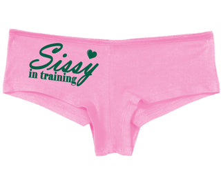 Sissy In Training - Pink Boy Short