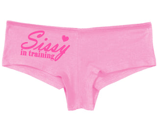 Sissy In Training - Pink Boy Short