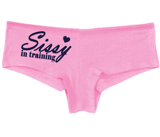 Sissy In Training - Pink Boy Short