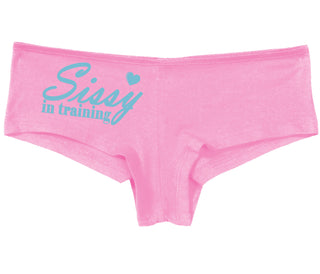 Sissy In Training - Pink Boy Short