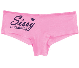 Sissy In Training - Pink Boy Short