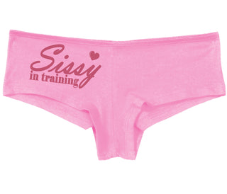 Sissy In Training - Pink Boy Short