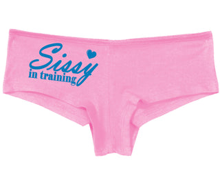 Sissy In Training - Pink Boy Short