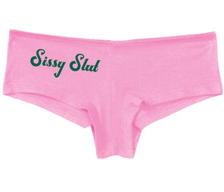 Sissy Slut - Pink Boy Short