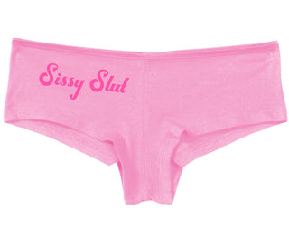 Sissy Slut - Pink Boy Short