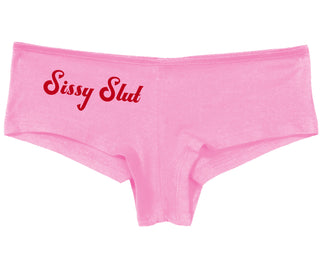 Sissy Slut - Pink Boy Short
