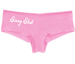 Sissy Slut - Pink Boy Short