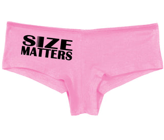 Size Matters - Pink Boy Short