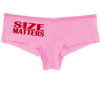 Size Matters - Pink Boy Short