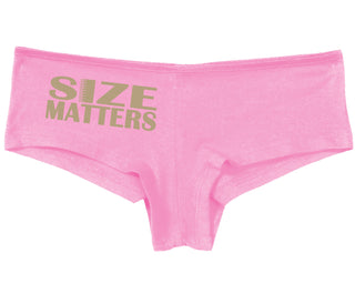 Size Matters - Pink Boy Short