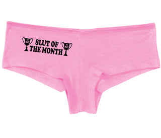 Slut Of The Month - Pink Boy Short